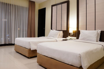 Bedroom Executive Twin Bed di Grage Resort Sangkan