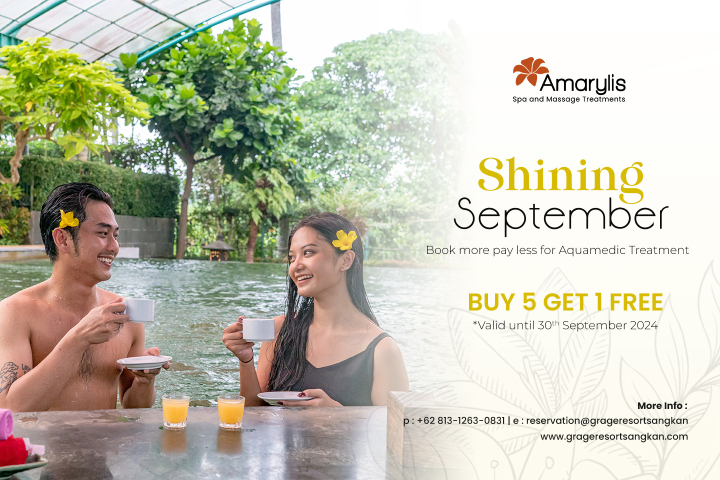 Shining September Spa Promo